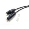 Buy cheap Toslink Cable OD2.2mm Thin Plastic Audio Male/Male Coax Cable 1-15M from wholesalers