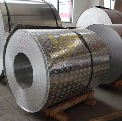 Buy cheap 0.2mm Embossed Aluminium Coil 1100 1050 1060 3105 H15 Alloy from wholesalers