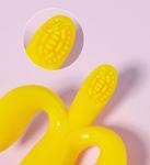 Durable Baby Silicone Toothbrush Banana Cartoon Toothbrush Food Grade Silicone