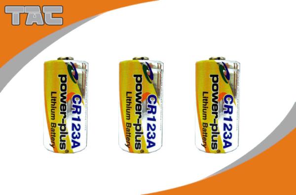 Buy cheap High energy density 3.0V CR123A 1300mAh Li/MnO2 Primary Lithium Battery / Li-Mn Battery from wholesalers