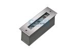 3 * 2W Small Recessed Linear LED Inground Light With PVC Mounting Sleeve