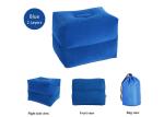 100TC Inflatable Airplane Footrest , Durable Blow Up Footrest For Travel