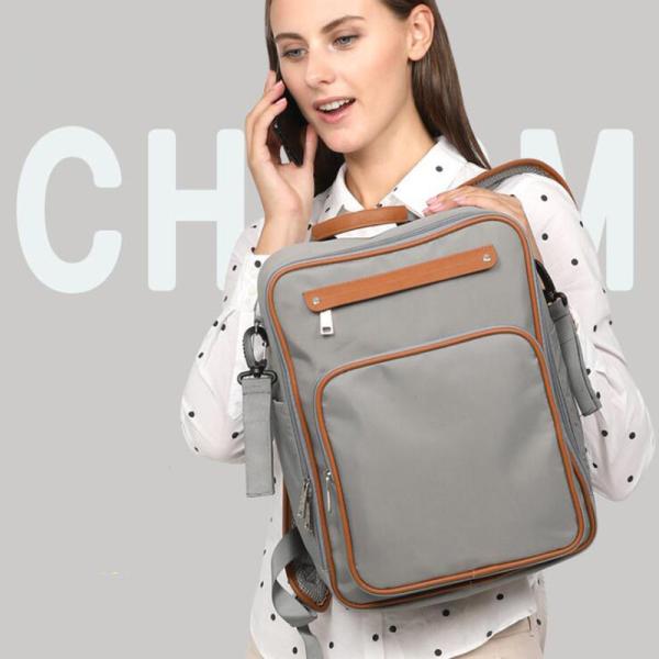 Buy cheap Multifunctional Baby Bag Waterproof Travel Backpack Business Shell Mummy Diaper Bag With Stroller Strap For Mom&Dad from wholesalers