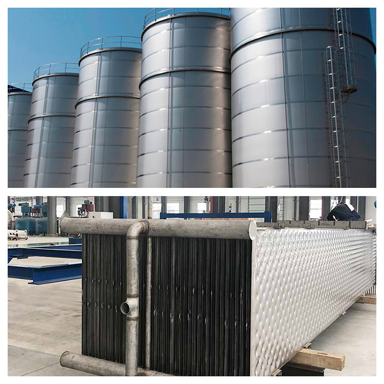 600L SS Pillow Plate Jacket Unitank Fermenter Without Deformation