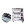 Buy cheap Three Deck 1220mm 19.8kw Industrial Bakery Oven from wholesalers