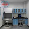 Buy cheap L*1500/750 W *800/850mm H Lab Workbenches with Customizable Wooden/Steel Cabinet from wholesalers