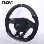 Forged Carbon Fiber Steering Wheel Alcantara Audi RS3 RS4 RS5 RS6 S3 S4 S5 S6 S7