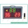 Buy cheap High School Badminton / Table Tennis Electronic Scoreboard Portable , Aluminum Housing from wholesalers