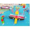 Buy cheap 18m*16m*9m Pirate Ship Water Park Children Water Playground Sturdy Structure from wholesalers