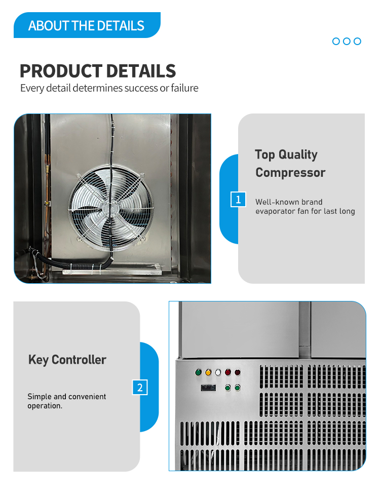 Compact Individual Quick Freezing Machine Easy Transportation With Conveyor