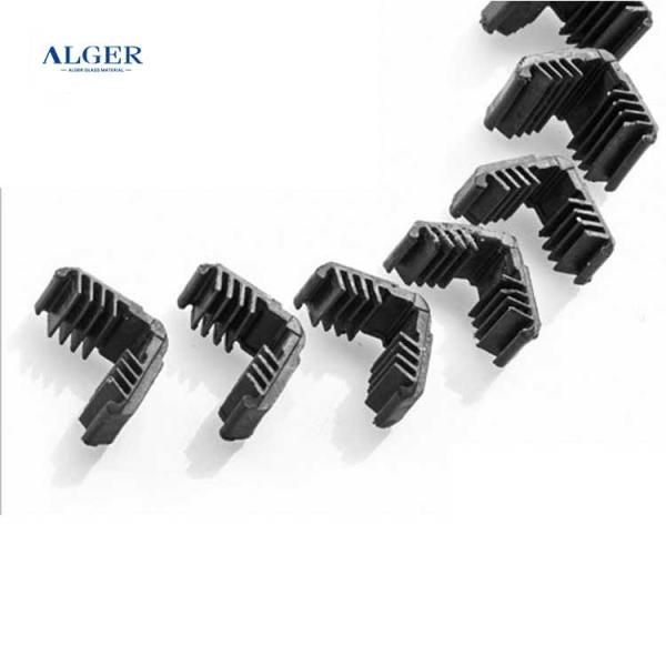 Buy cheap China manufacturer insulating glass Aluminum spacer Steel straight corners connectors angles from wholesalers