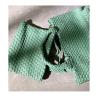 Buy cheap 28cm Handheld Womens Leather Bag Green Hand Woven Tote Bag from wholesalers