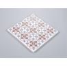 Buy cheap Encaustic White And Red Wall Floret Ceramic Rustic Tiles 200x200mm For Kitchen And Dining Room from wholesalers