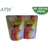 Buy cheap Eco Friendly Stand Up Foil Pouches Cold Resistant , Commercial Zip Up Plastic Bags For Juice Packaging from wholesalers