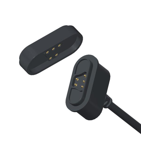 Buy cheap 12V 5A DC Magnetic Connector 5 Pin Male Female Cable Connector from wholesalers