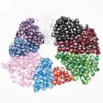 Pink Garnet Green White Orange Blue Gemstones Pear Shape Double Turtle Faceted