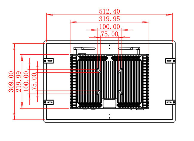 21.5-Inch Large Format Android Screen for Smart City Projects and Digital Signage