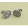 Buy cheap 2-5g Oval 925 Silver Cubic Zirconia Stud Earrings For Jewelry Making Cubic Zirconia Stud Earrings Sterling Silver Cute from wholesalers