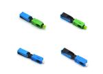 Green Fiber Optic Fast Connector 52mm Fiber Optic SC Connector For 2 X 3mm Drop