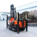 YUCHAI Engine 85KW Water Well Drilling Rig Steel Crawler Type