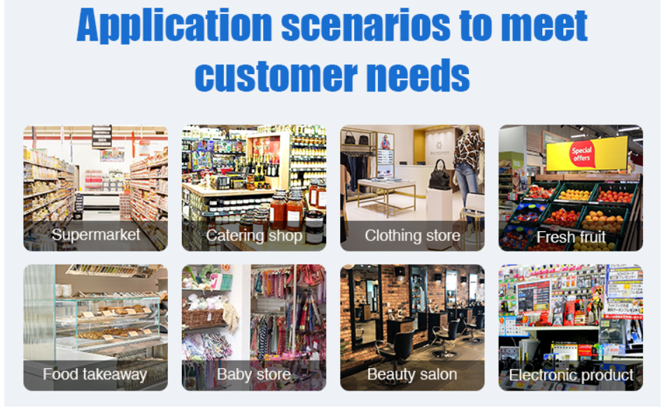 Commercial Retail Mobile POS Terminal with 5.5 inch HD Display and Multi-Touch Display