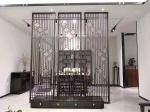Stainless Steel Rose Gold Wall Art Hanging Screens Fashionable Room Divider