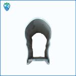 Powder Coated Aluminium Handrail Profile Extrusions Electric Winch Glass Railing