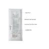 Buy cheap Security Cabinet Door Decorative Glass 3.8 /4 / 4.5 / 4.8 / 5 / 6 / 8 / 10 Mm Toughened from wholesalers
