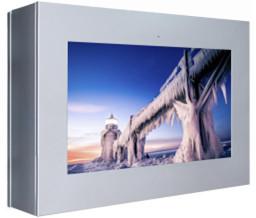 China 75 outdoor all weather proof LCD display VESA mount rugged digital signage with cooling fan built in airconditioner on sale
