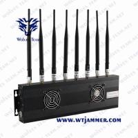 Buy cheap 8 Channels 18W Cellular 2g 3G 4G Lte Cell Phone Jammer product