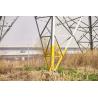 Buy cheap 10 - 750KV Transmission Steel Tower Double Circuit Galvanizated / Painted Surface Treatment from wholesalers