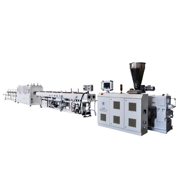 Buy cheap High Output PVC UPVC CPVC Four Pipe Production Line Extrusion Machine 16-32mm 20-63mm For Conduit Tube Drainage Pipe from wholesalers