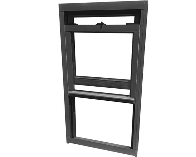 Double Insulated Aluminum Skate Double Hung Windows High Security Hardware Included