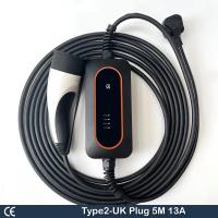 Buy cheap Portable EV Charger 16A 32A Mobile Electric Vehicle Car Charger Type 1 Type 2 EV product