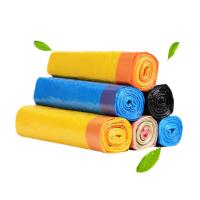 Buy cheap Waterproof LDPE Drawstring Garbage Bags 30 MIC Biodegradable product