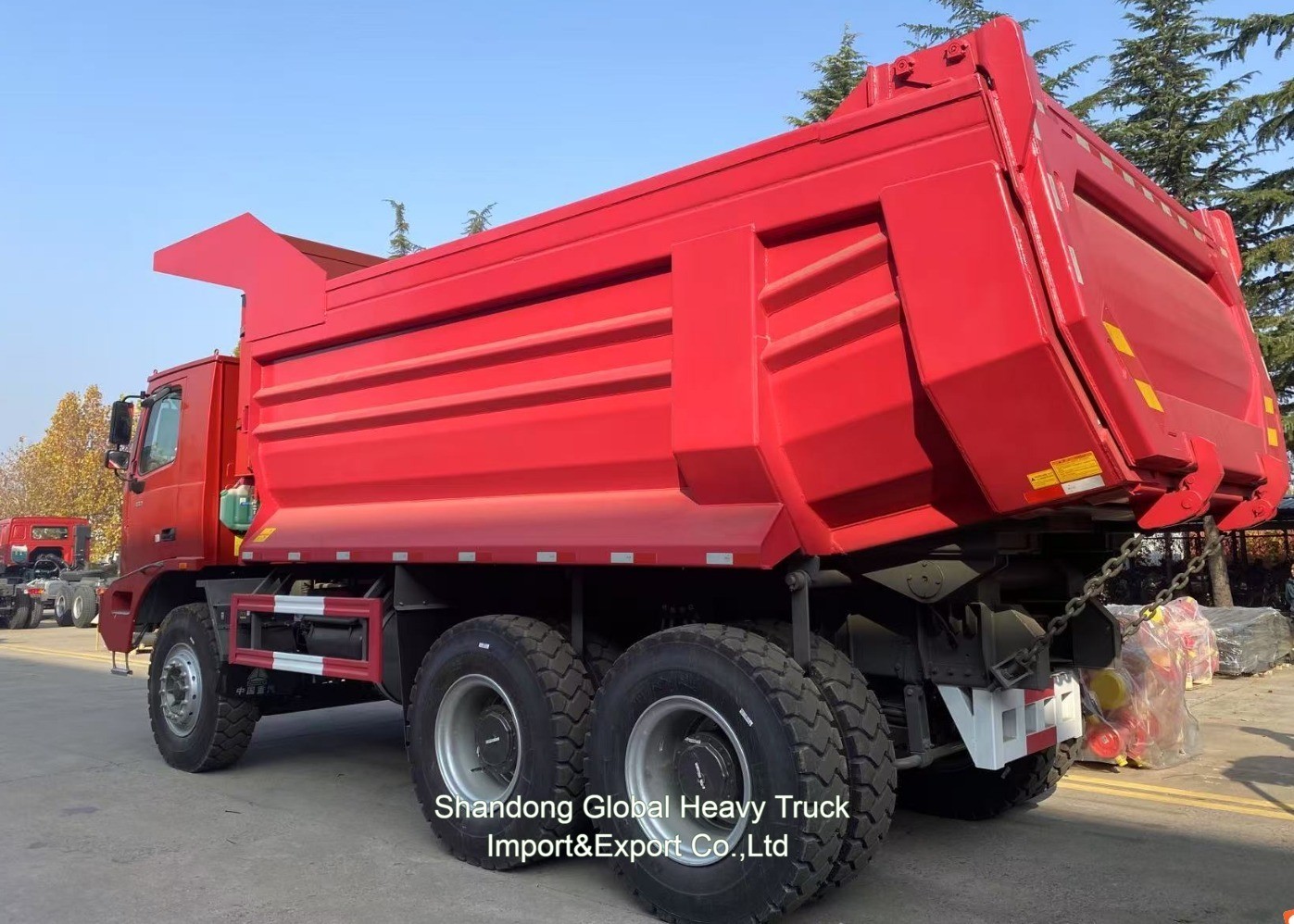 New 42ton 6*4 375HP Wide-body Mining Dump Truck TL855B Nowa Gold Mine Dump Truck