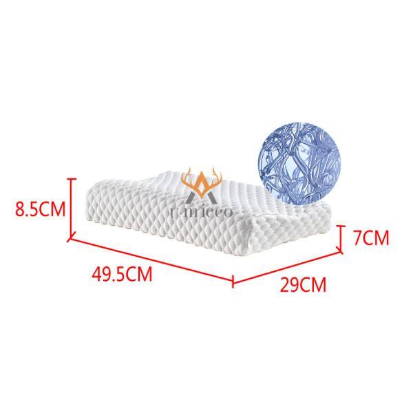 Buy cheap U-micco Polymer Anti-bacterial Pillow S Shape Children Breathable Pillow from wholesalers