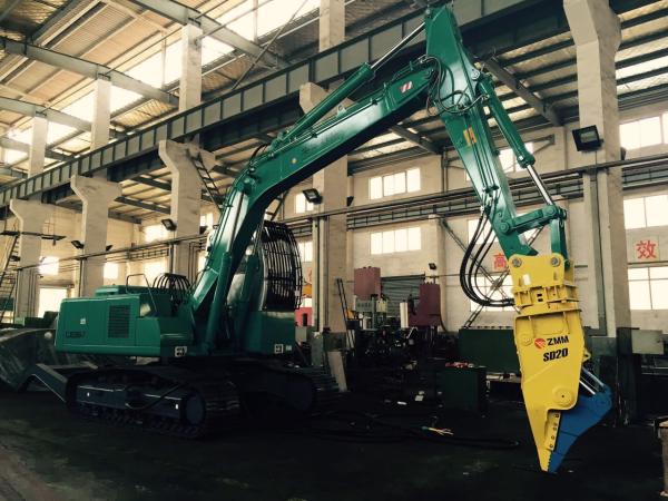 Buy cheap High Efficiency Grapple Equipment Hydraulic Driven With Excavator 21.5Mpa from wholesalers