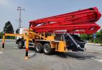 Truck Mounted Concrete Pump Zoomlion 49m Benz Used Concrete Pump Truck