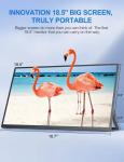 ODM Wins Mac Dual 18.5inch Portable Monitor For Laptop pS5