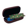 Buy cheap Clamshell Printing Logo OEM Metal Glasses Case from wholesalers