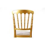 Iron Frame Rose Gold Natural Chiavari Chair Support OEM ODM