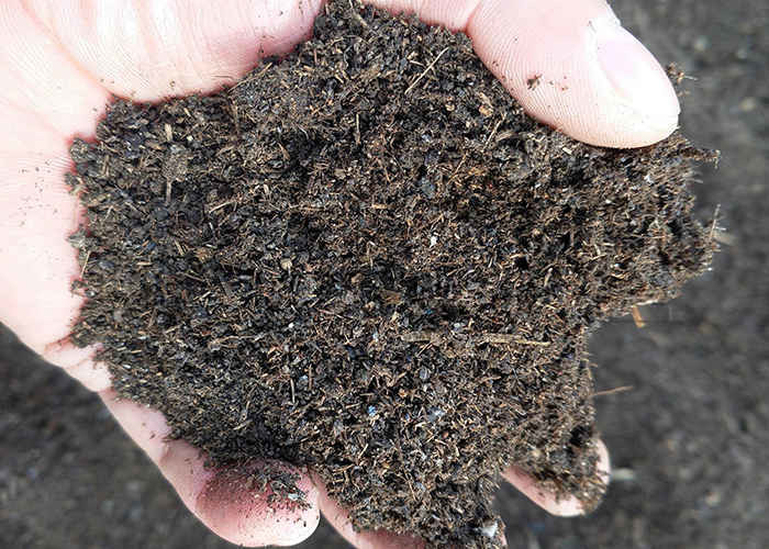 Fermenting Compost Wheel Type Compost Turner For Animal Manure