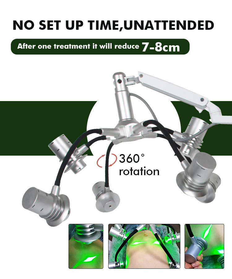 Non Invasive Laser Beauty Machine 6D Laser Body Contouring System 3500W