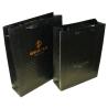 Buy cheap Mermaid 1c+1c Printing Black 250g Paper Shopping Bags With Metal Tops Ribbon Handle from wholesalers