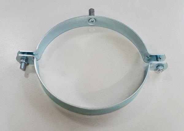 Buy cheap OEM 200mm Galvanized Pipe Clips Metal Tube Mounting Brackets from wholesalers
