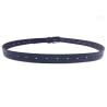 Buy cheap Hollow - Out Design Women's Fashion Black Leather Belt Pin Buckle 30mm Wide from wholesalers