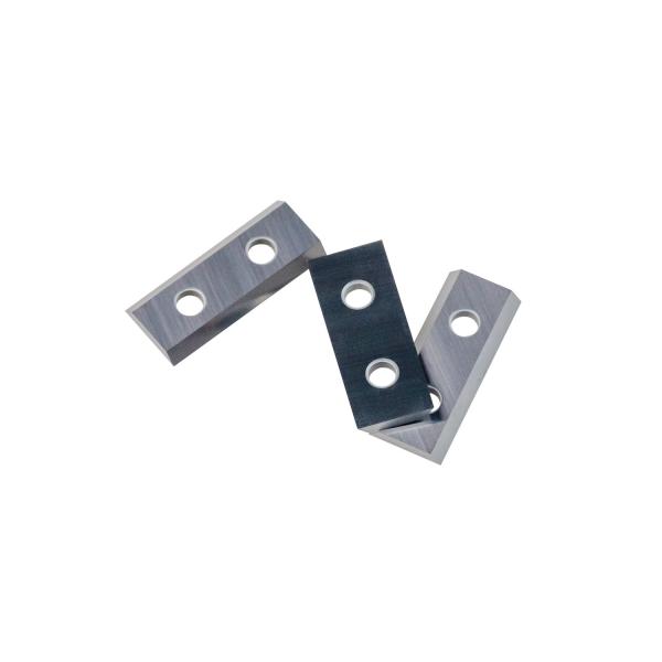Buy cheap Rectangular Woodworking K30 K40 Carbide Reversible Knives Two Holes from wholesalers