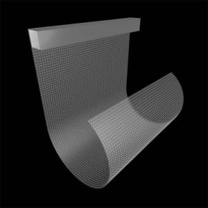 Buy cheap High Transparency P4 Flexible LED Display Screen Glass Transparent LED Window Display from wholesalers