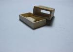 Handmade Wood Gift Packaging Boxes , Slide Lid Small Wooden Match Boxes